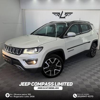 JEEP COMPASS 2.0 16V DIESEL LIMITED 4X4 AUTOMÁTICO